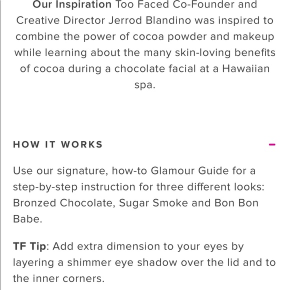 Nib too Faced chocolate bon bons eyeshadow palette - Picture 5 of 8